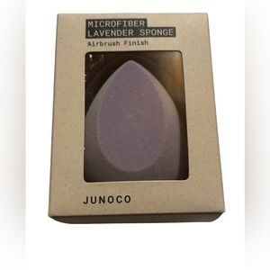 JUNOCO Microfiber Lavender Velvet Sponge